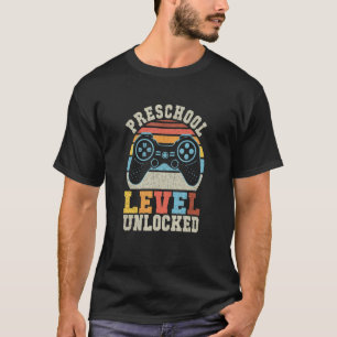 Camiseta Primer día de la escuela B de nivel preescolar des