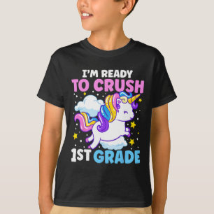 Camiseta Primer Día De La Escuela Estoy Listo Para Aplastar