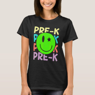 Camiseta Primer Día De La Escuela Preescolar Perk Maestra P