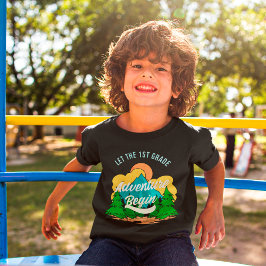 Camiseta Primer Día De La Escuela Primer Grado De Apreciaci