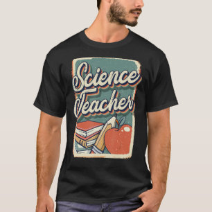 Camiseta Primer día de la escuela profesor de ciencias Vint