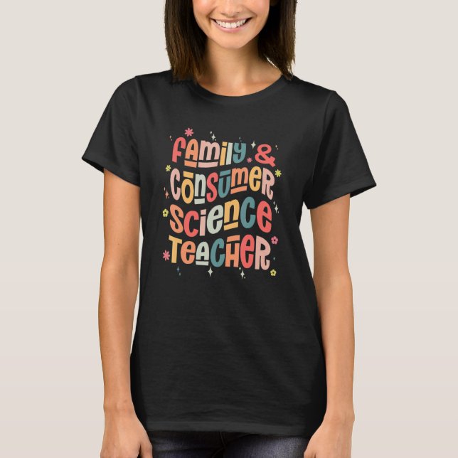 Camiseta Primer Día de la Familia Escolar y la Ciencia del  (Anverso)