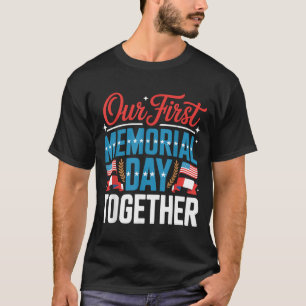 Camiseta Primer Día de los Caídos Juntos USA Bandera Americ