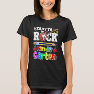 Camiseta Primer Día De Niños De Jardines Infantiles Prepara