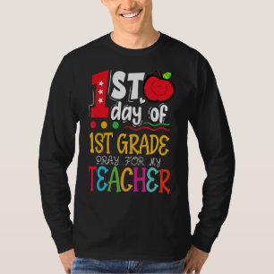 Camiseta Primer Día De Oración De Primer Grado Para Mi Prof
