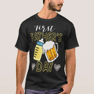 Camiseta Primer Día de Papá Noel 2019 Papá Padre Ama Graph