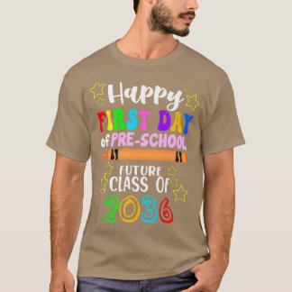 Camiseta Primer día de preescolar de vuelta a la escuela pr
