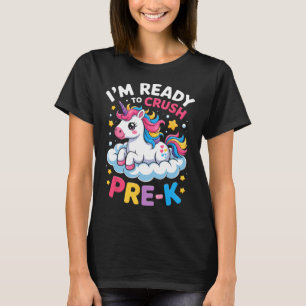 Camiseta Primer Día De Preescolar Estoy Listo Para Aplastar