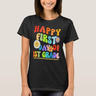 Camiseta Primer Día De Primer Grado Bienvenido Profesor