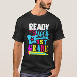 Camiseta Primer Día De Primer Grado Listo Para Romper Prime