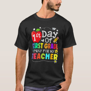 Camiseta Primer día de rezo de primer grado para mi profeso