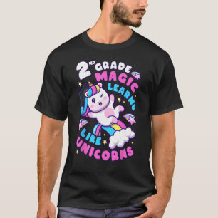 Camiseta Primer día de segundo grado, de vuelta a la escuel