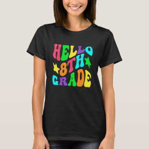 Camiseta Primer Día Del Colegio Saludo A Octavo Grado De Vu
