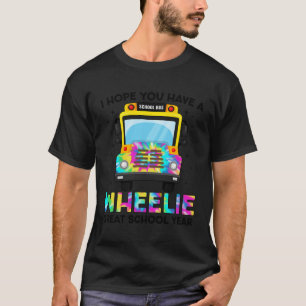 Camiseta Primer Día Del Conductor De Autobús Escolar De Vue
