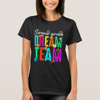 Camiseta Primer Día Del Equipo De Ensueño De Segundo Grado