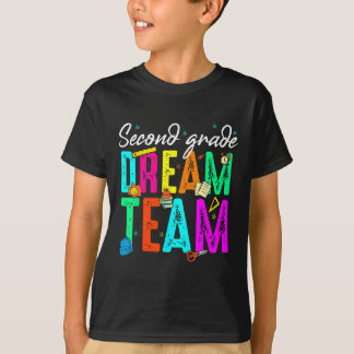 Camiseta Primer Día Del Equipo De Ensueño De Segundo Grado