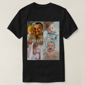 Camiseta Primer Día del Padre Papá Más Genial de la Histori