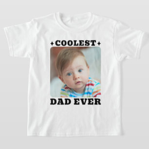 Camiseta Primer Día del Padre Papá Más Genial de la Histori