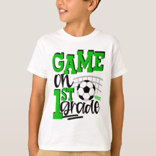 Camiseta Primer Día Escolar De La Escuela De Fútbol De Prim