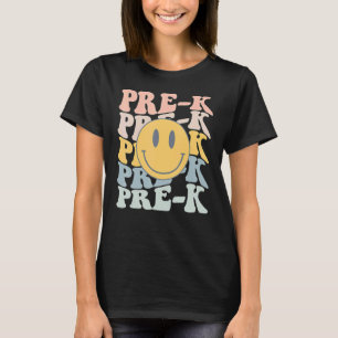Camiseta Primer Día Escolar Del Estudiante De Educación Pre