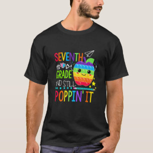 Camiseta Primer Día Séptimo Grado Poppin De Regreso A 7º Gr