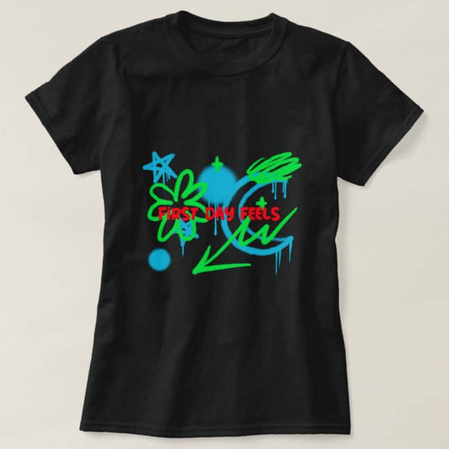 Camiseta Primer día siente que empieza la escuela (Diseño del anverso)