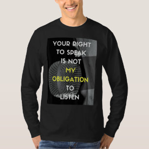 Camiseta Primer diseño de calle de enmienda