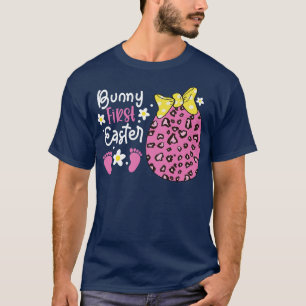 Camiseta Primer este de conejito de embarazo de Eggs Leopar