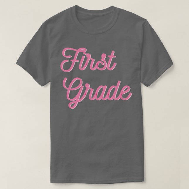 Camiseta Primer grado 1 (Diseño del anverso)