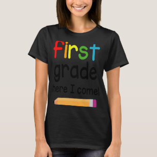 Camiseta Primer Grado Aquí I Come 1