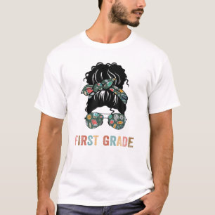 Camiseta Primer grado Chica niños profesor primer grado Esc