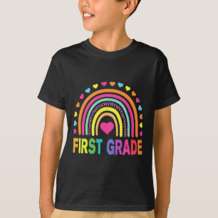 Camiseta Primer Grado Chicas Arcoiris Equipo de Profesores