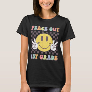 Camiseta Primer Grado Cute Groovy Último Día De Primer Grad