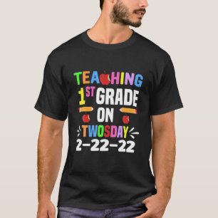 Camiseta Primer Grado De Enseñanza personalizado El Día 202