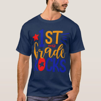 Camiseta Primer Grado de Equipo Hola 1º Grado Roca De Nuevo