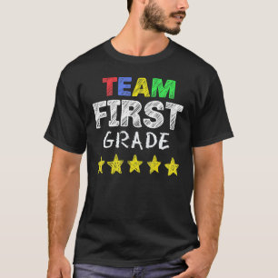 Camiseta Primer grado de equipo primer curso escuela de pri