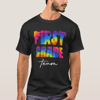 Camiseta Primer Grado de valoración del tinte del equipo