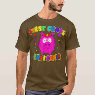 Camiseta Primer Grado De Vuelta A La Escuela Estudiantil Te