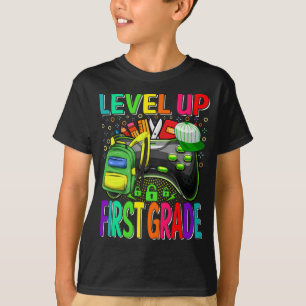 Camiseta Primer Grado De Vuelta A La Escuela Sin Bloqueo