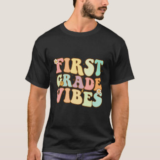 Camiseta Primer Grado Vibes De Vuelta A La Escuela De Maest