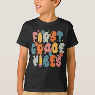 Camiseta Primer Grado Vibes Primer Grado Equipo Niños Prime