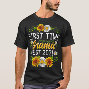 Camiseta Primer Grama Est 2021 Regalos De Girasol Nueva Gra