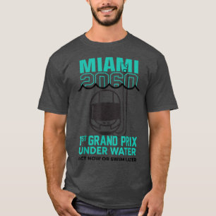 Camiseta Primer Gran Premio De Miami 2060 Con Arreglo A La