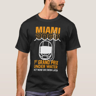 Camiseta Primer Gran Premio de Miami 2060 según Water Act N