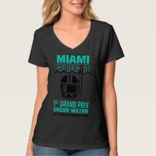 Camiseta Primer Gran Premio de Miami 2060 según Water Act N