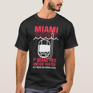 Camiseta Primer Gran Premio de Miami 2060 según Water Act N