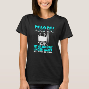 Camiseta Primer Gran Premio de Miami 2060 según Water Act N