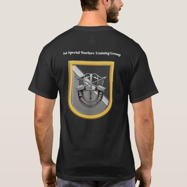 Camiseta Primer grupo especial de formación en guerra camis (Reverso)