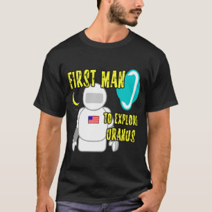 Camiseta Primer hombre para explorar Urano
