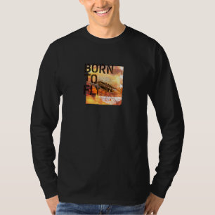 Camiseta Primer Maverick Del Arma Nacido Para Volar Poster